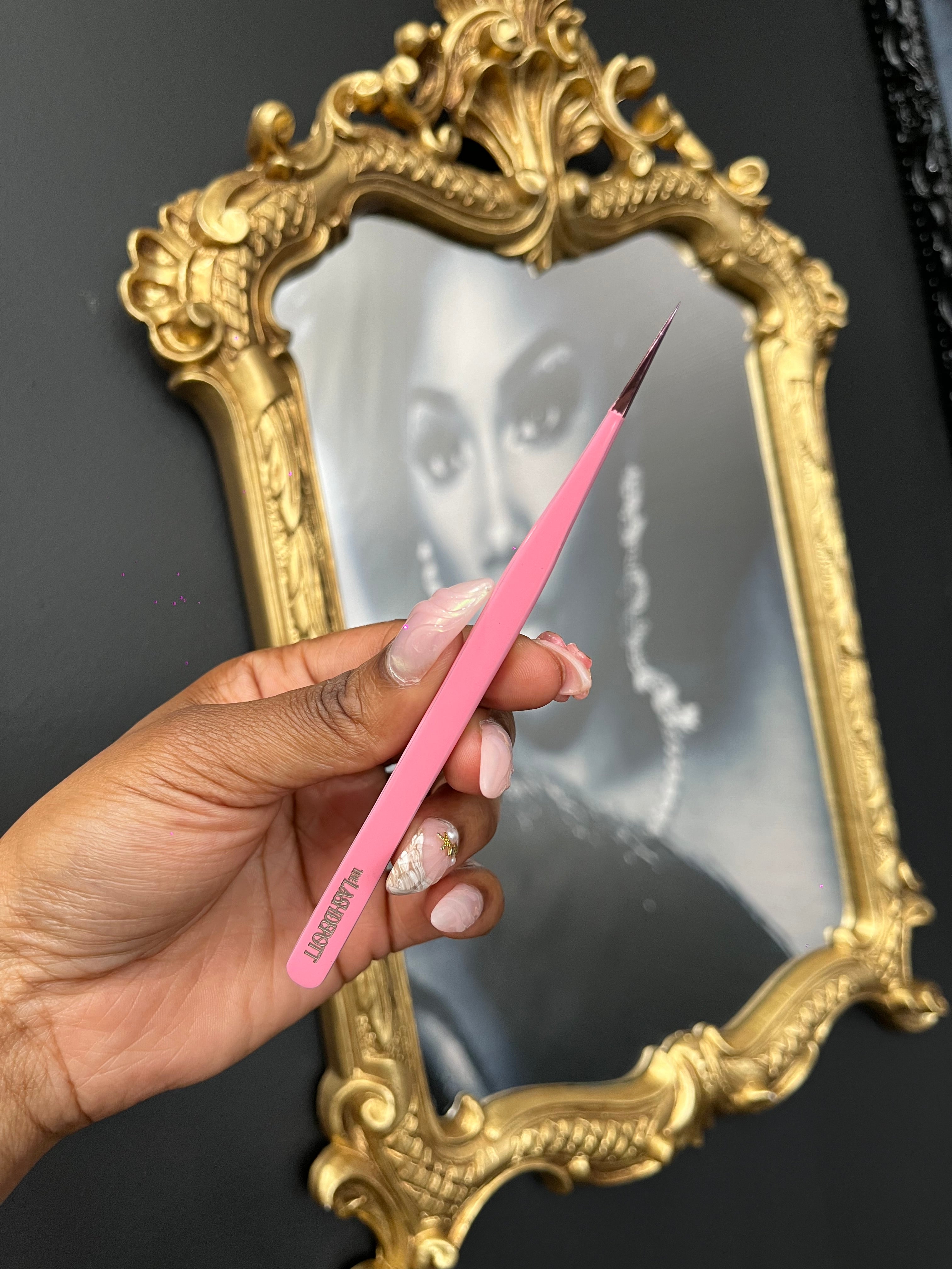 Pink Starburst Tweezer