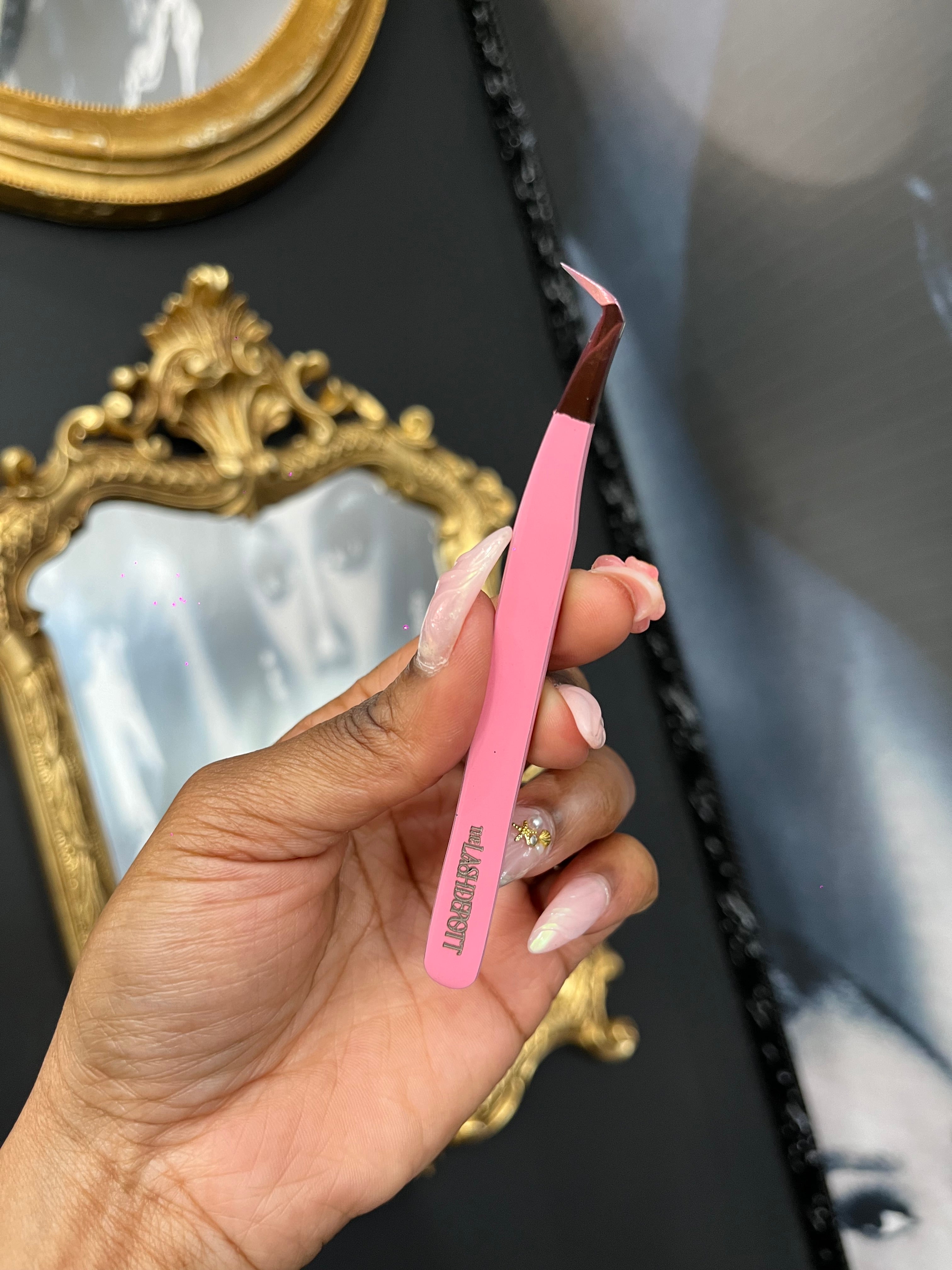 Pink Starburst Tweezer
