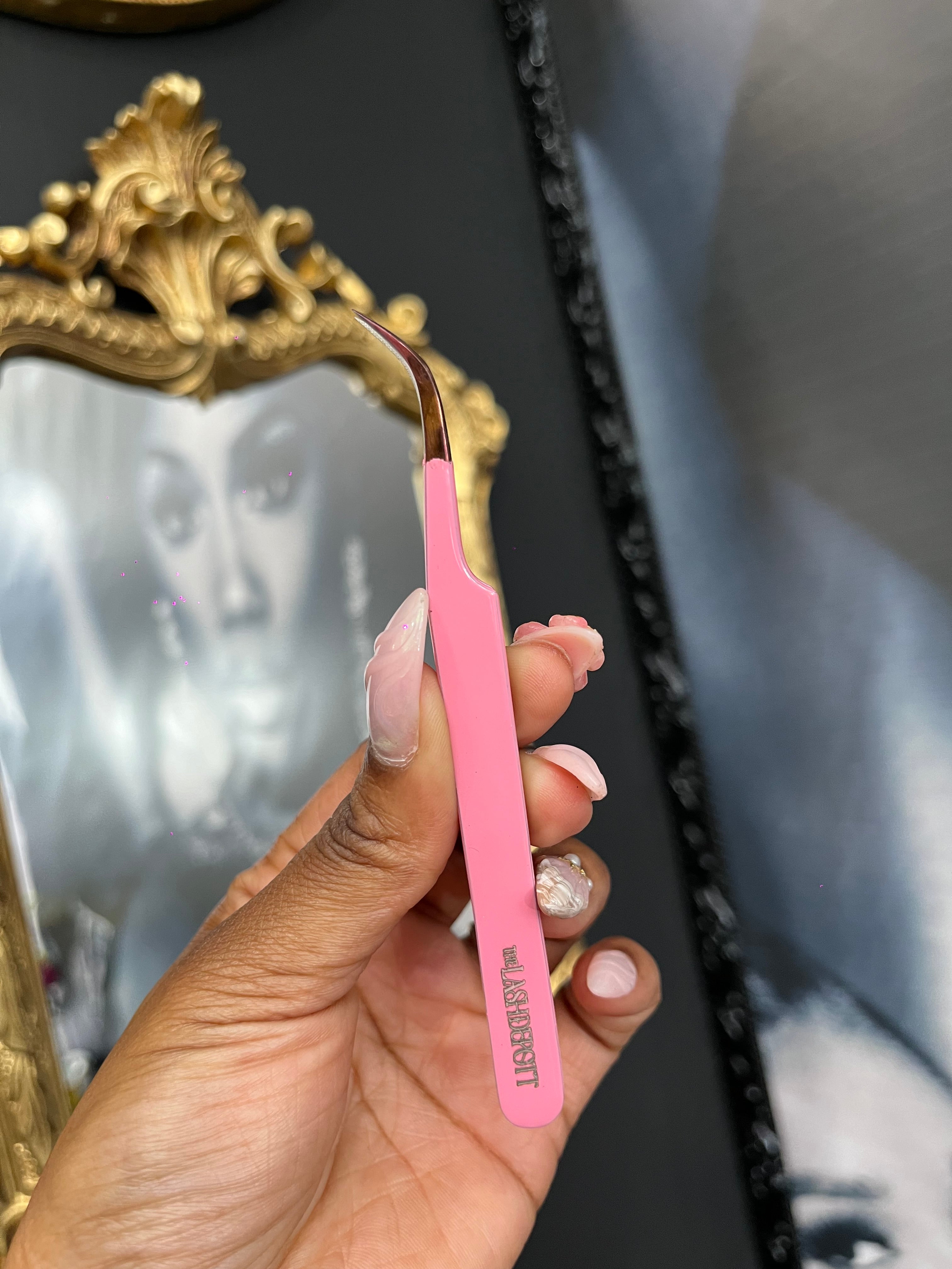 Pink Starburst Tweezer