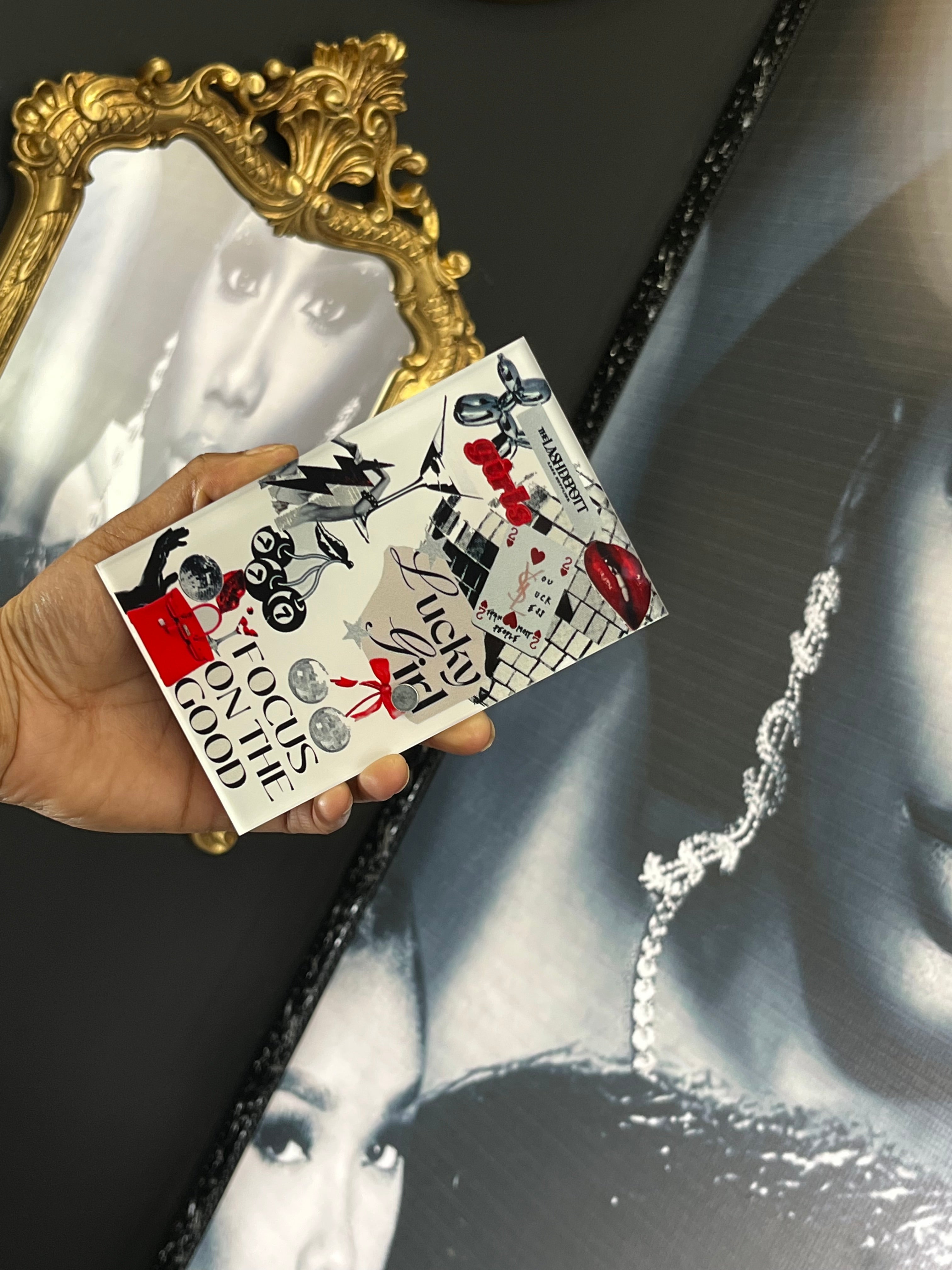 Lucky Girl Lash Tile