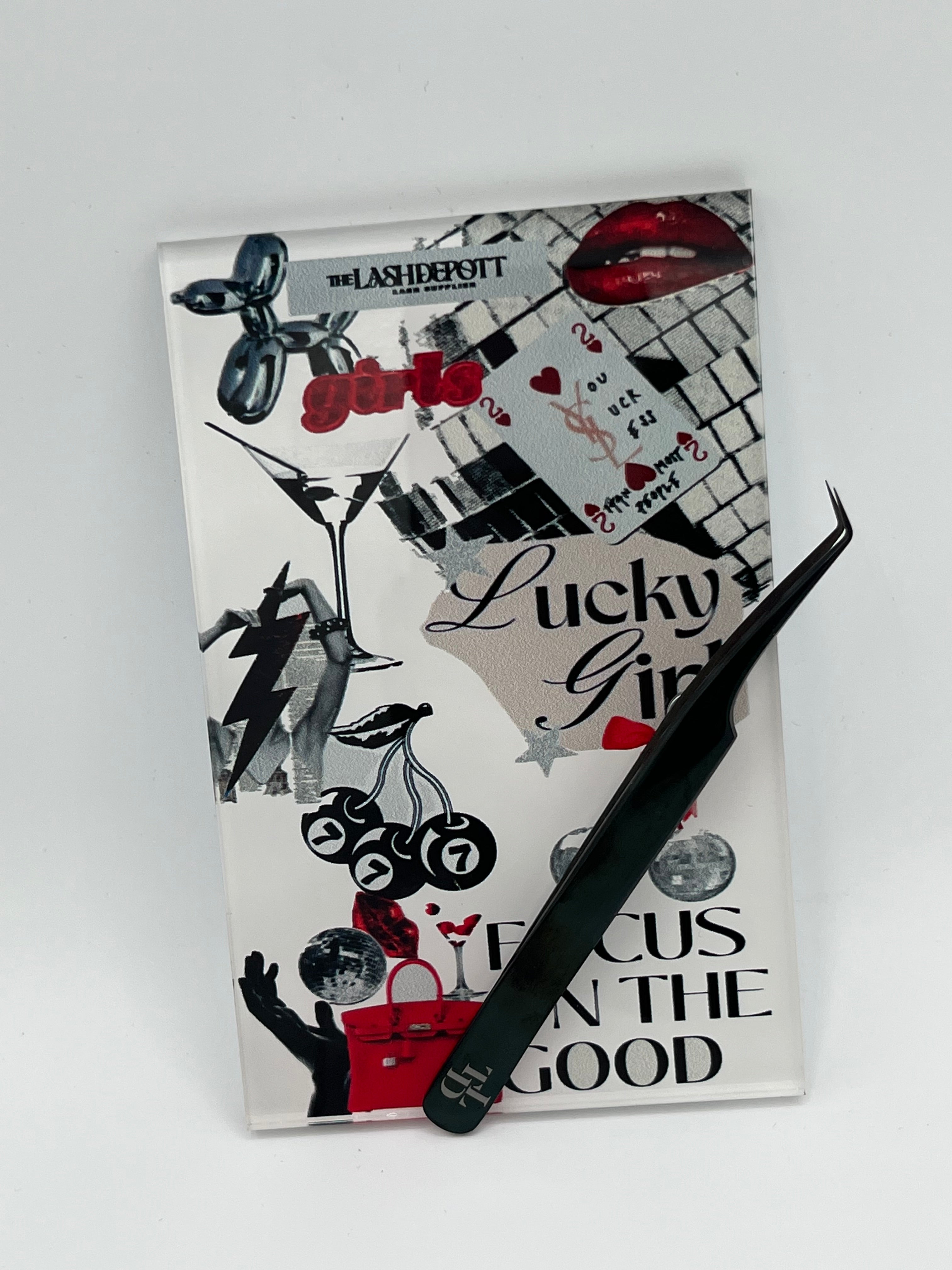 Lucky Girl Lash Tile