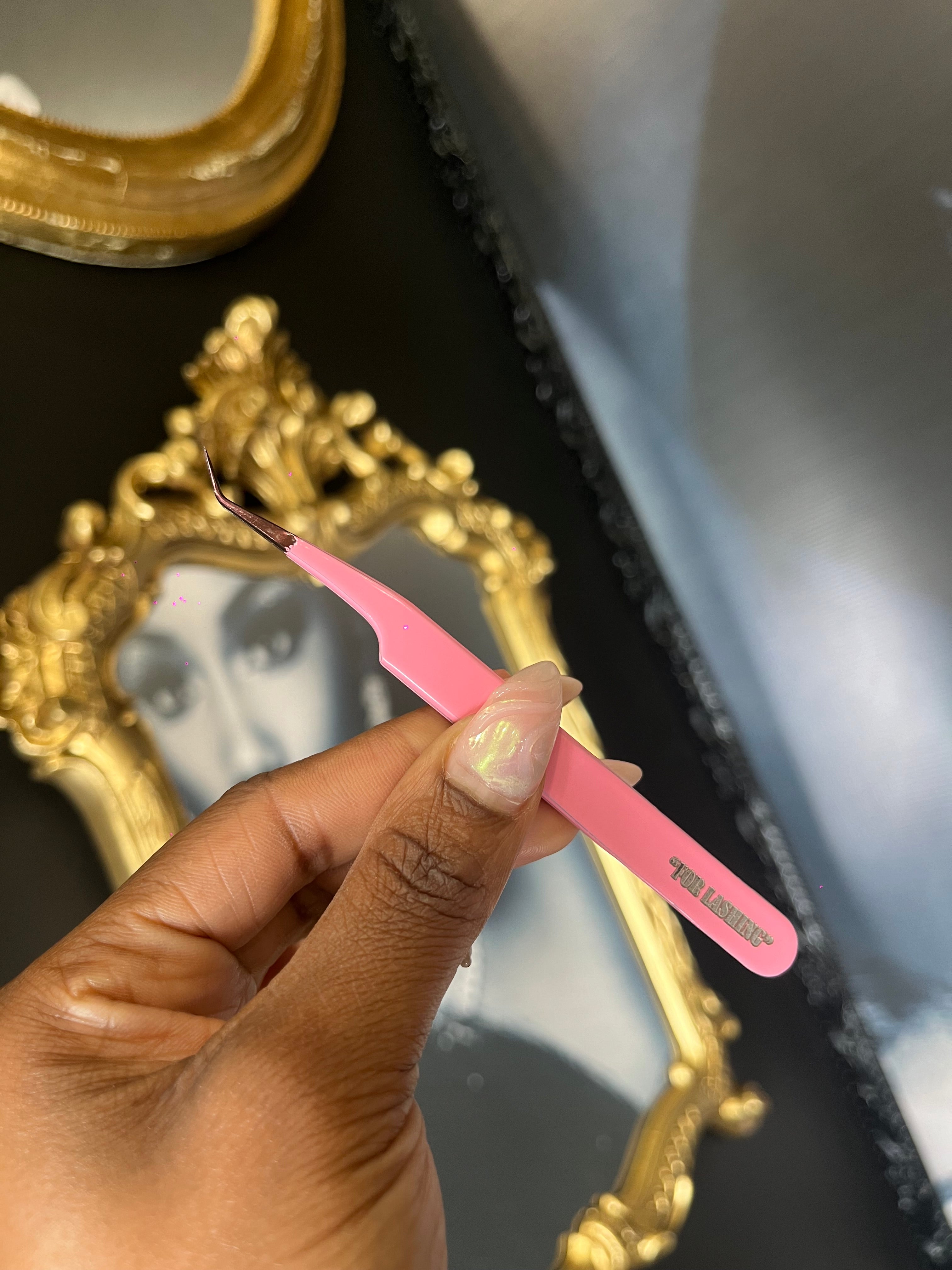 Pink Starburst Tweezer
