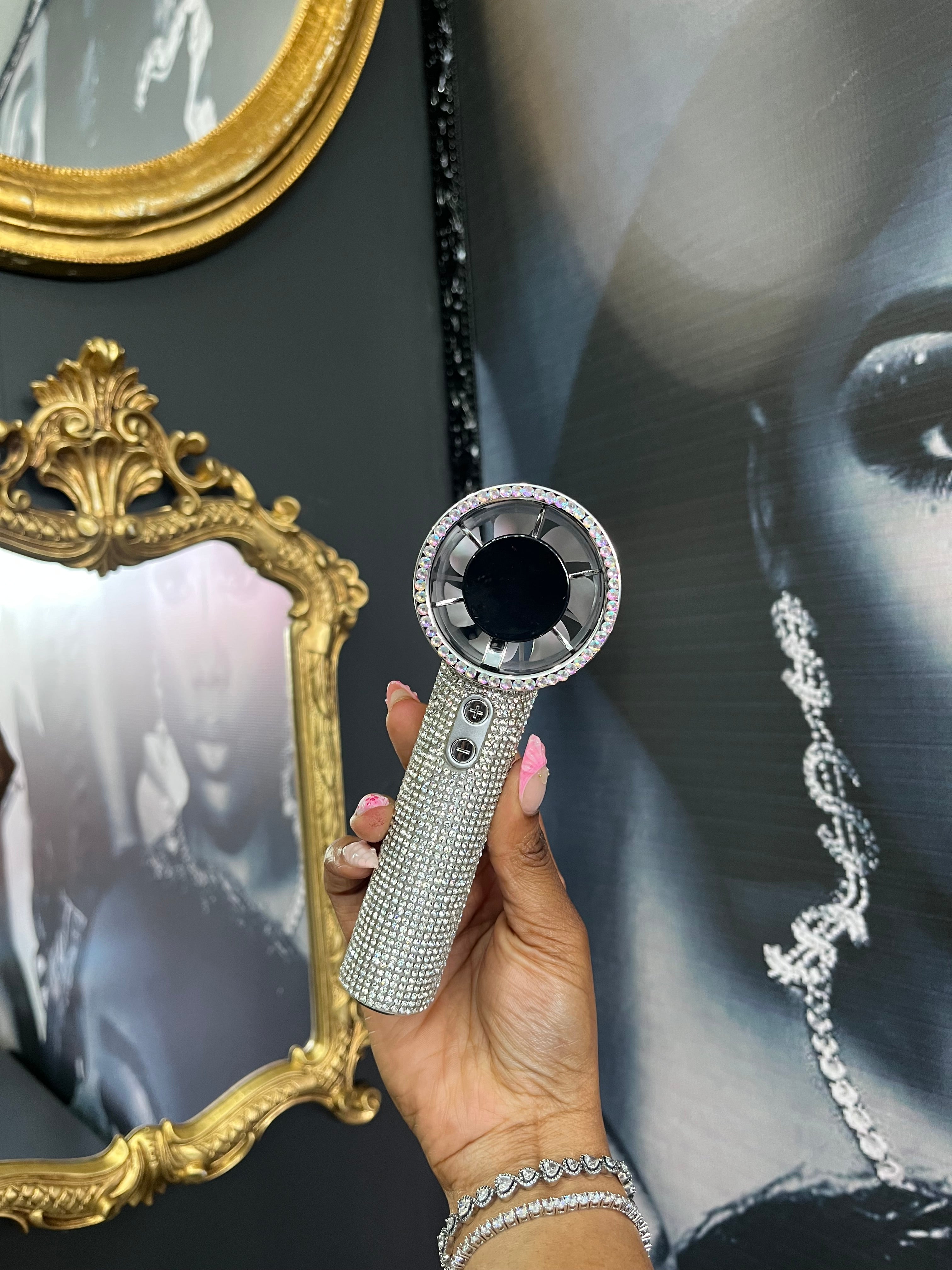 Gem Blade Handheld Fan