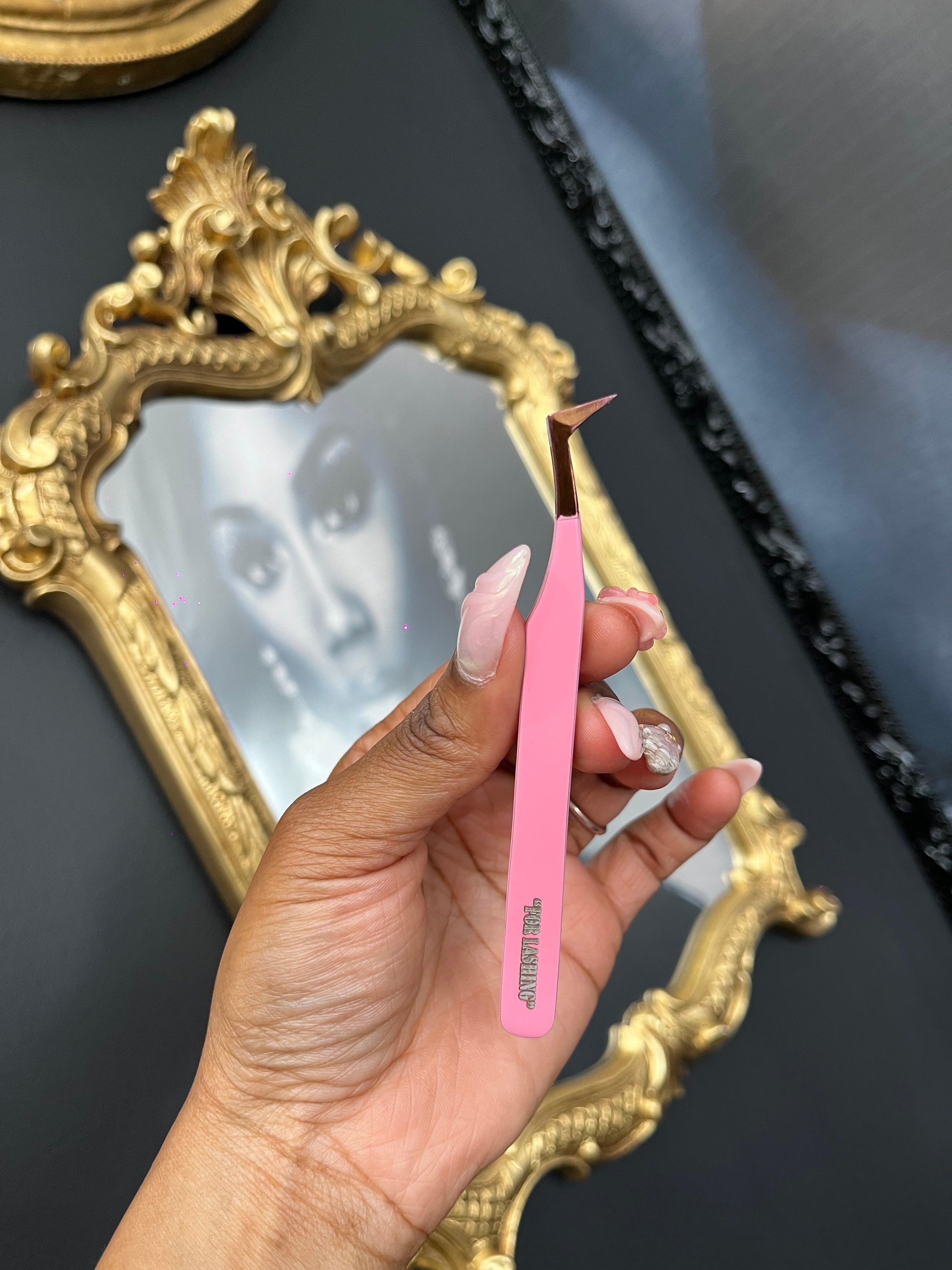 Pink Starburst Tweezer