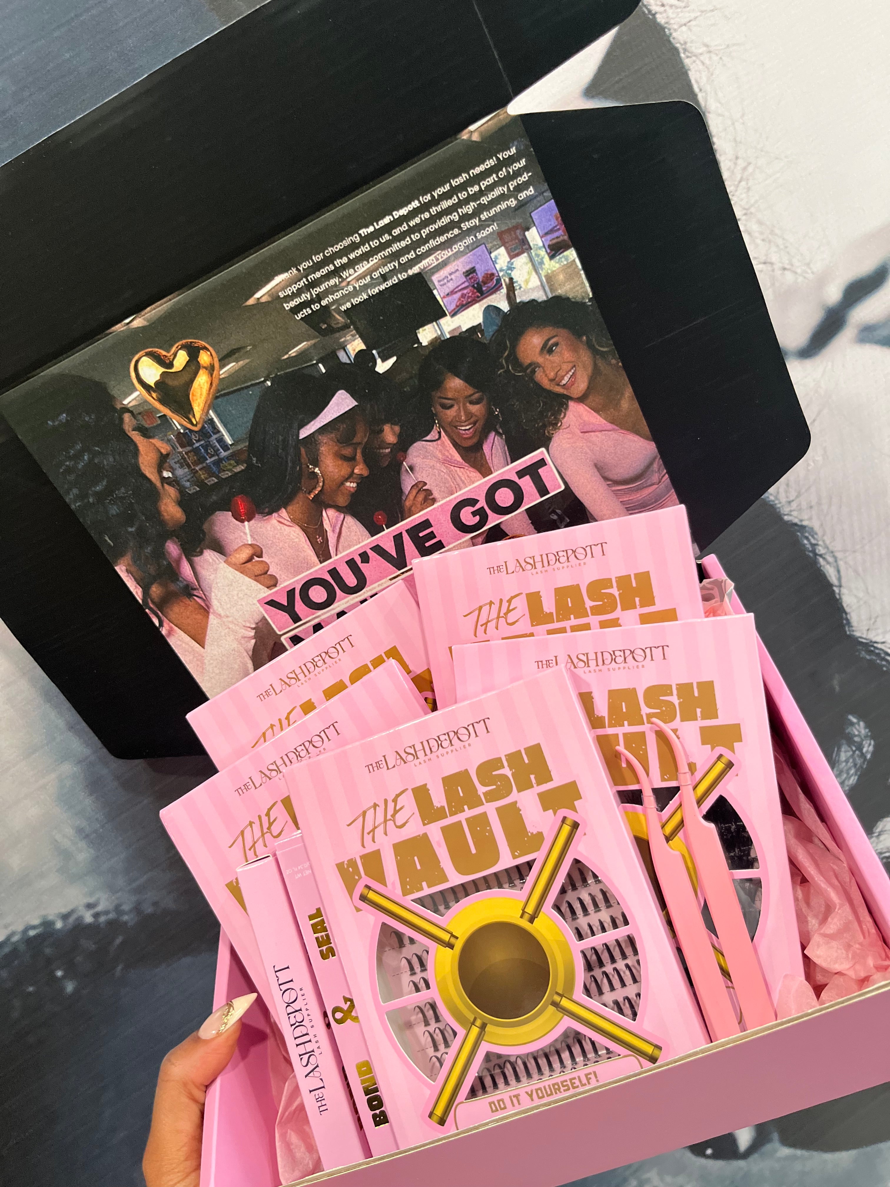 The Lash Vault Lash Clusters