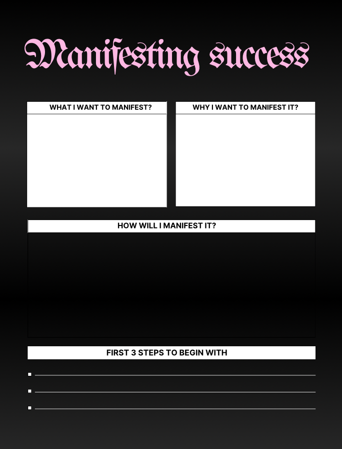 Girl Manifest That Sh!t E-book