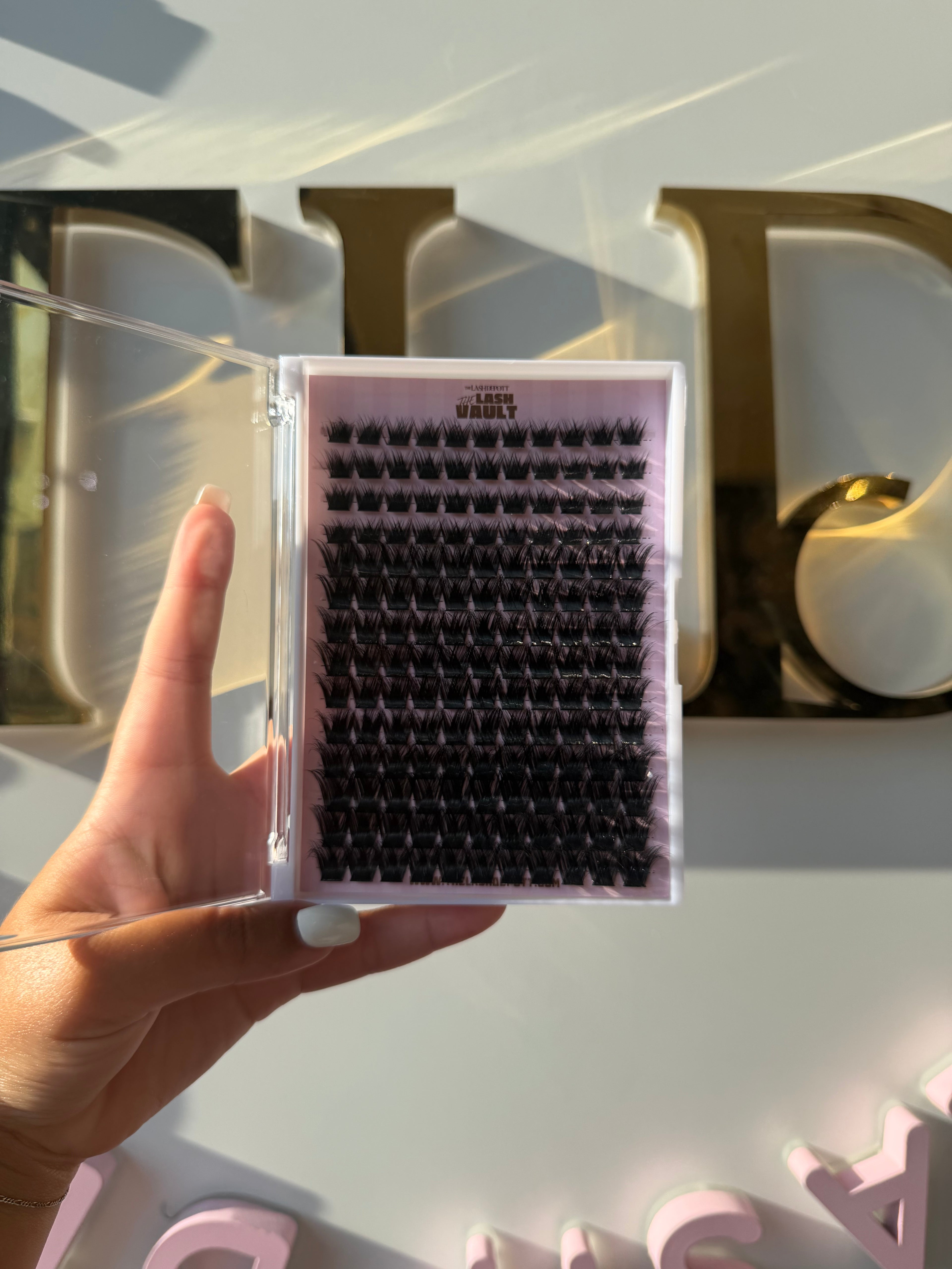 The Lash Vault Lash Clusters