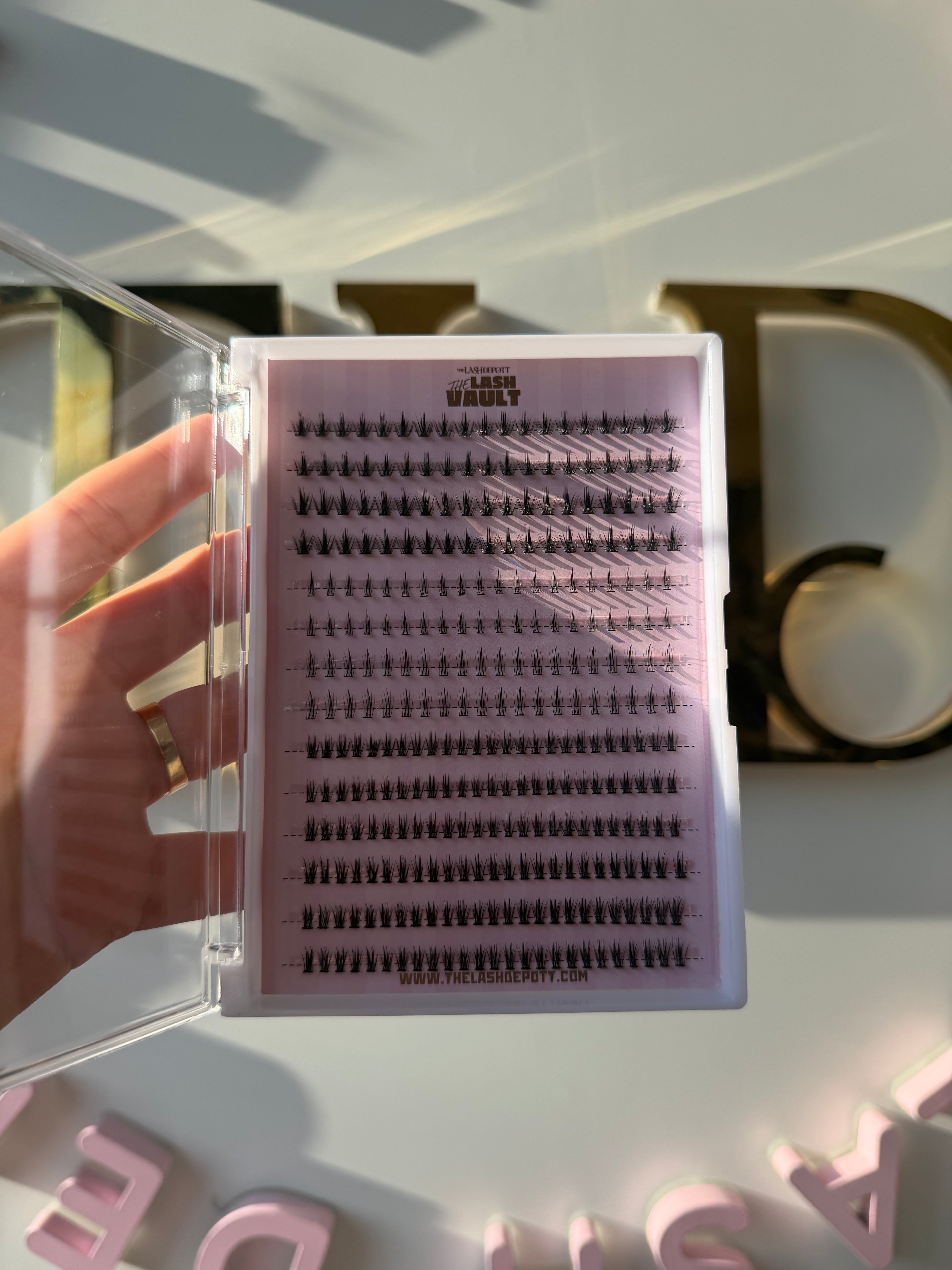 The Lash Vault Lash Clusters