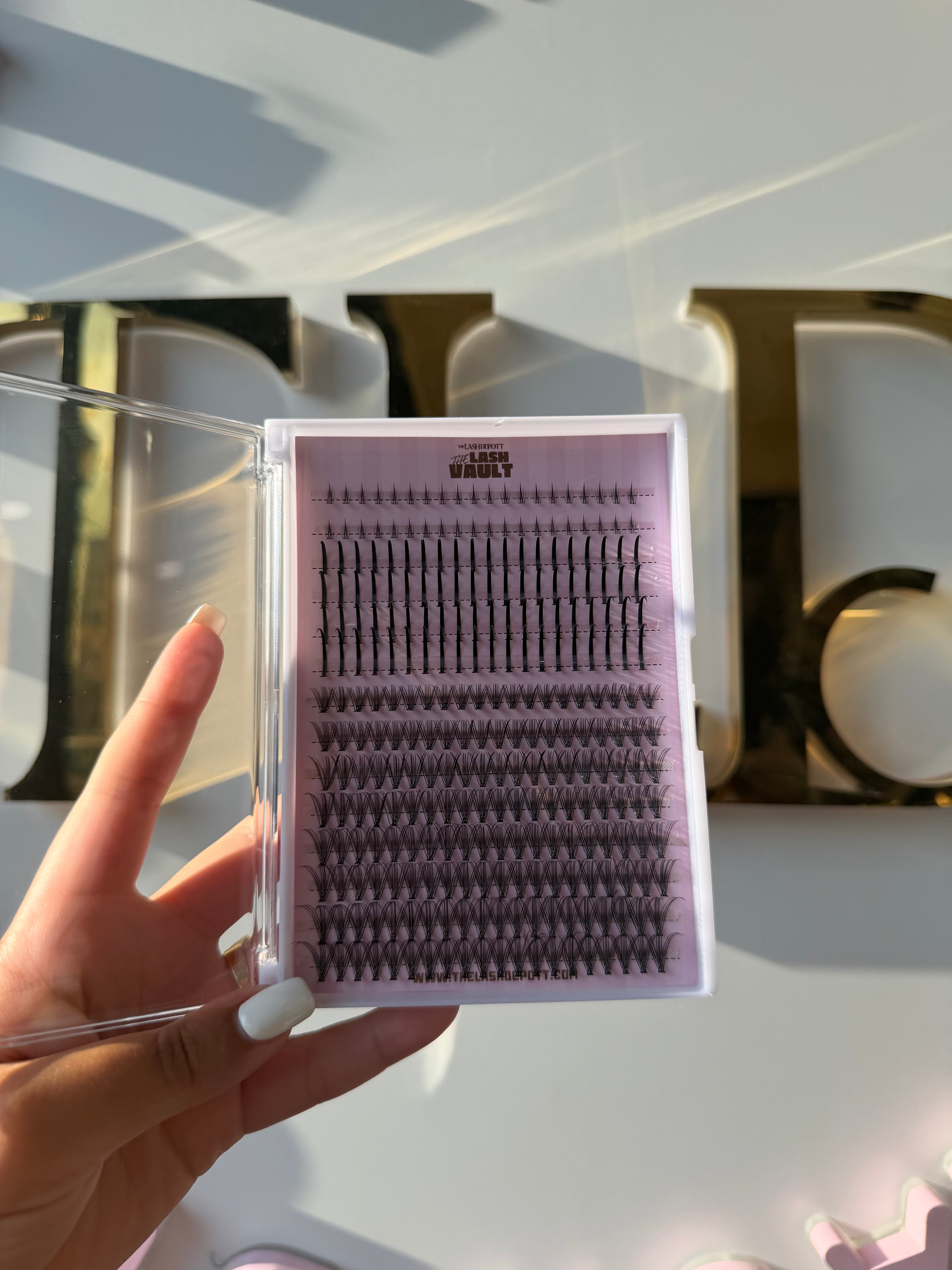 The Lash Vault Lash Clusters