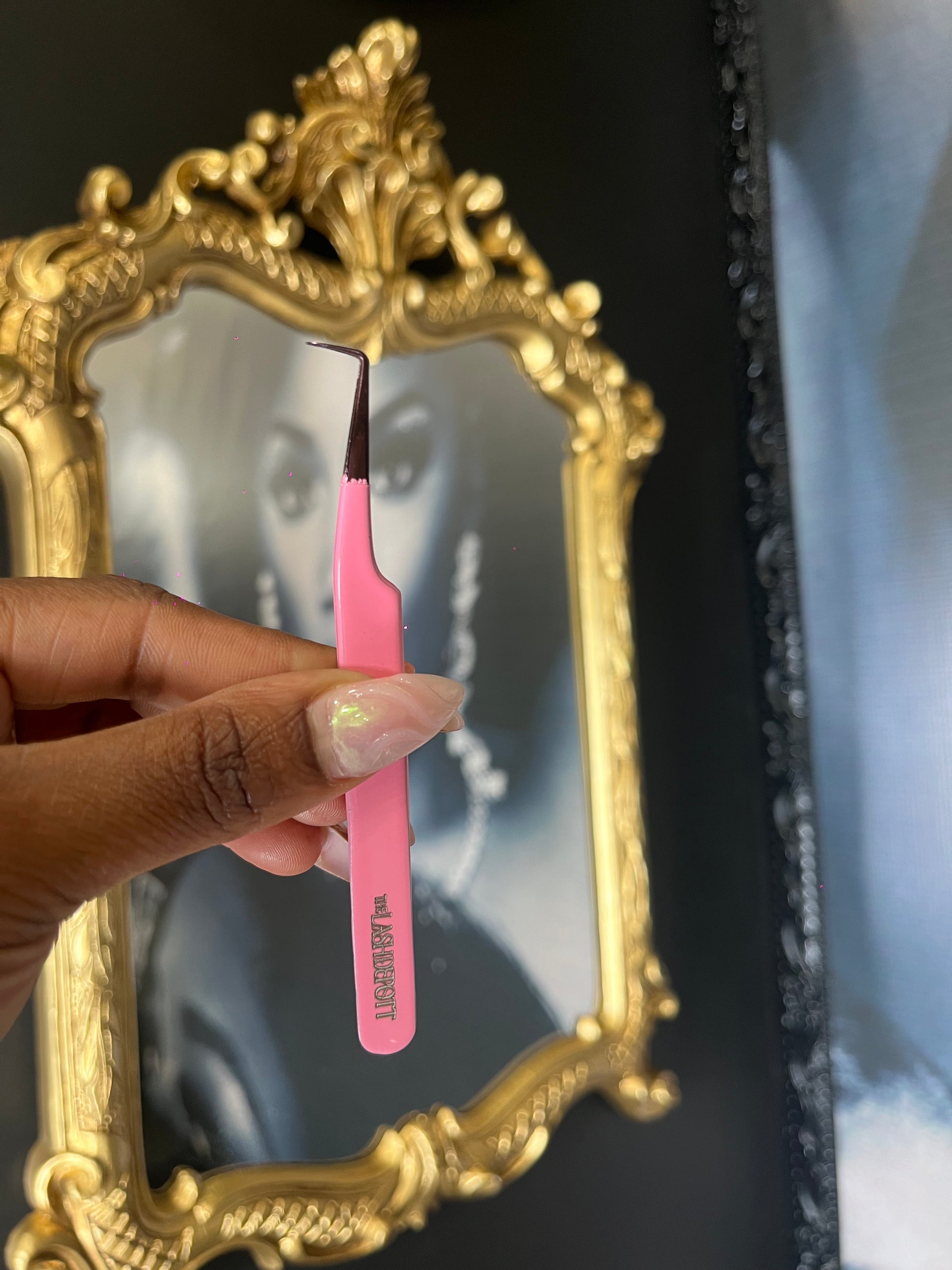 Pink Starburst Tweezer