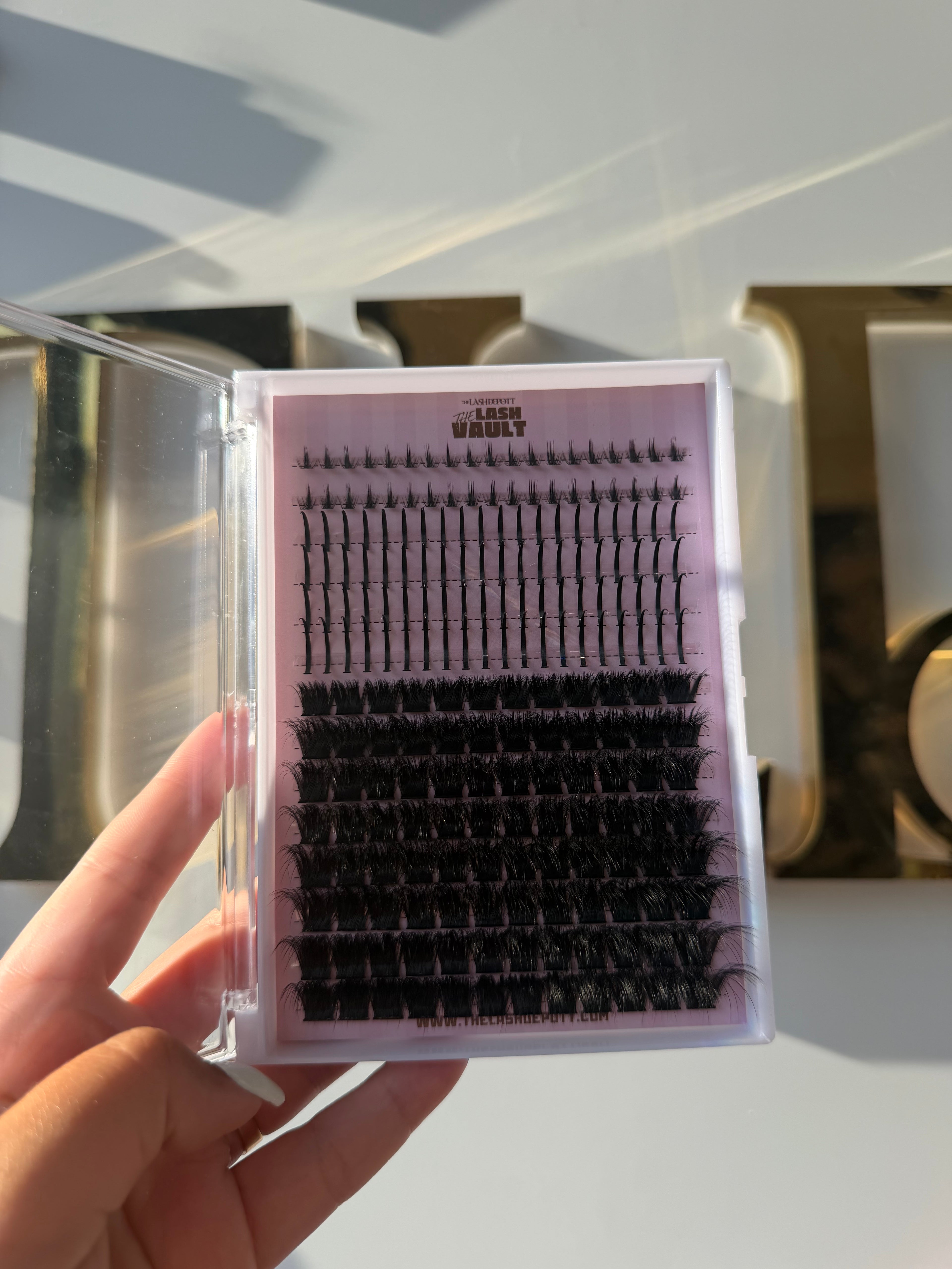 The Lash Vault Lash Clusters