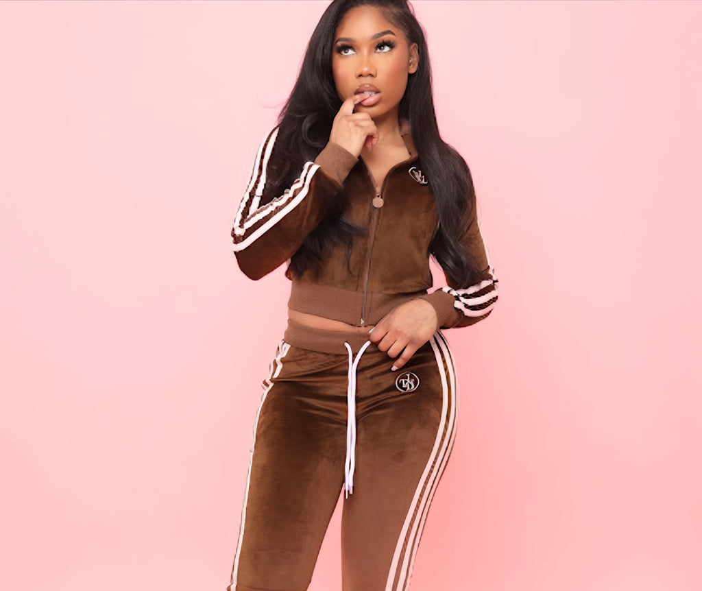 Lady Velour Tracksuit
