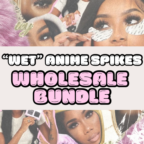 "WET" Anime Spike Lashes Wholesale Bundle