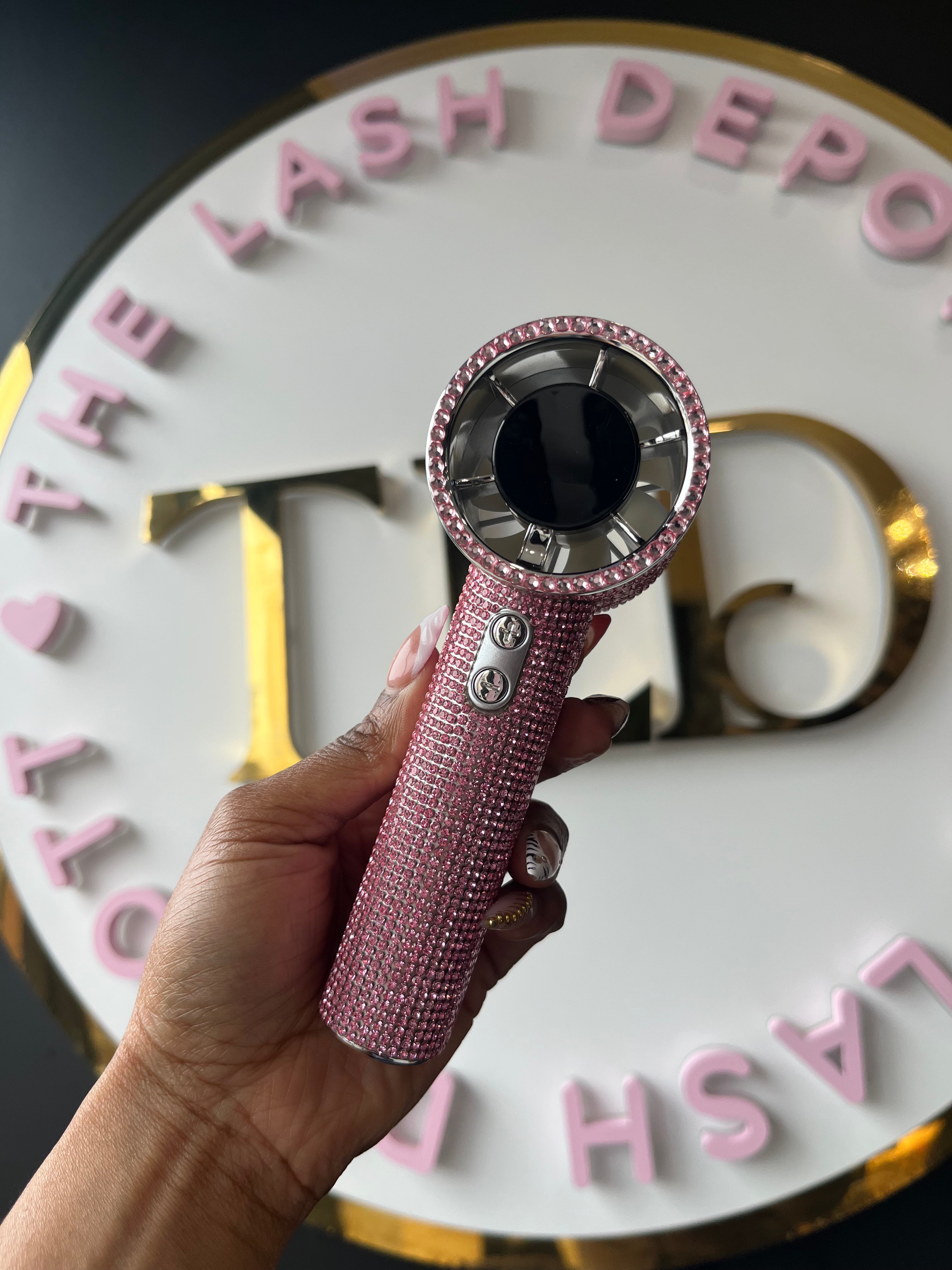 Gem Blade Handheld Fan