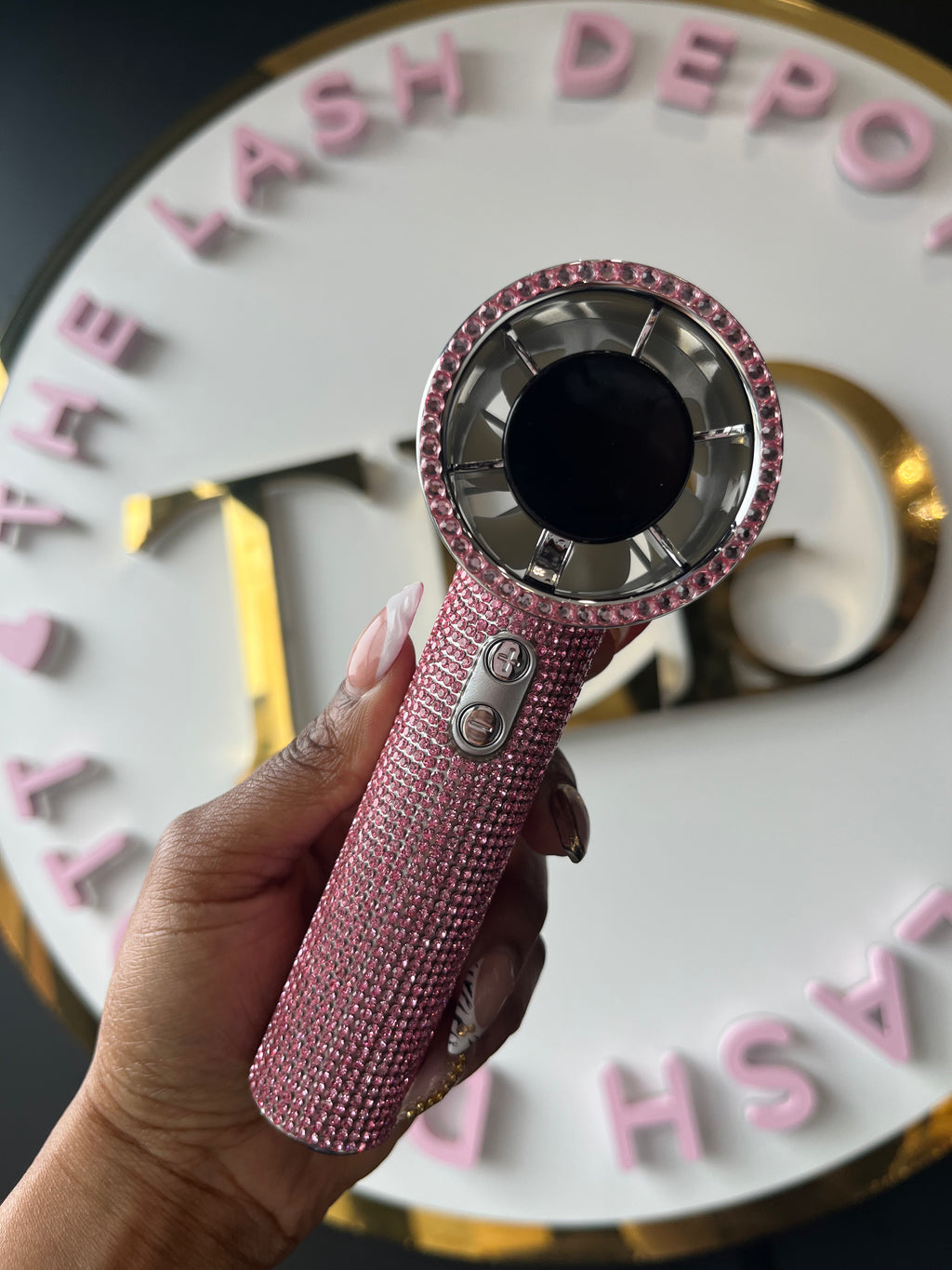 Gem Blade Handheld Fan