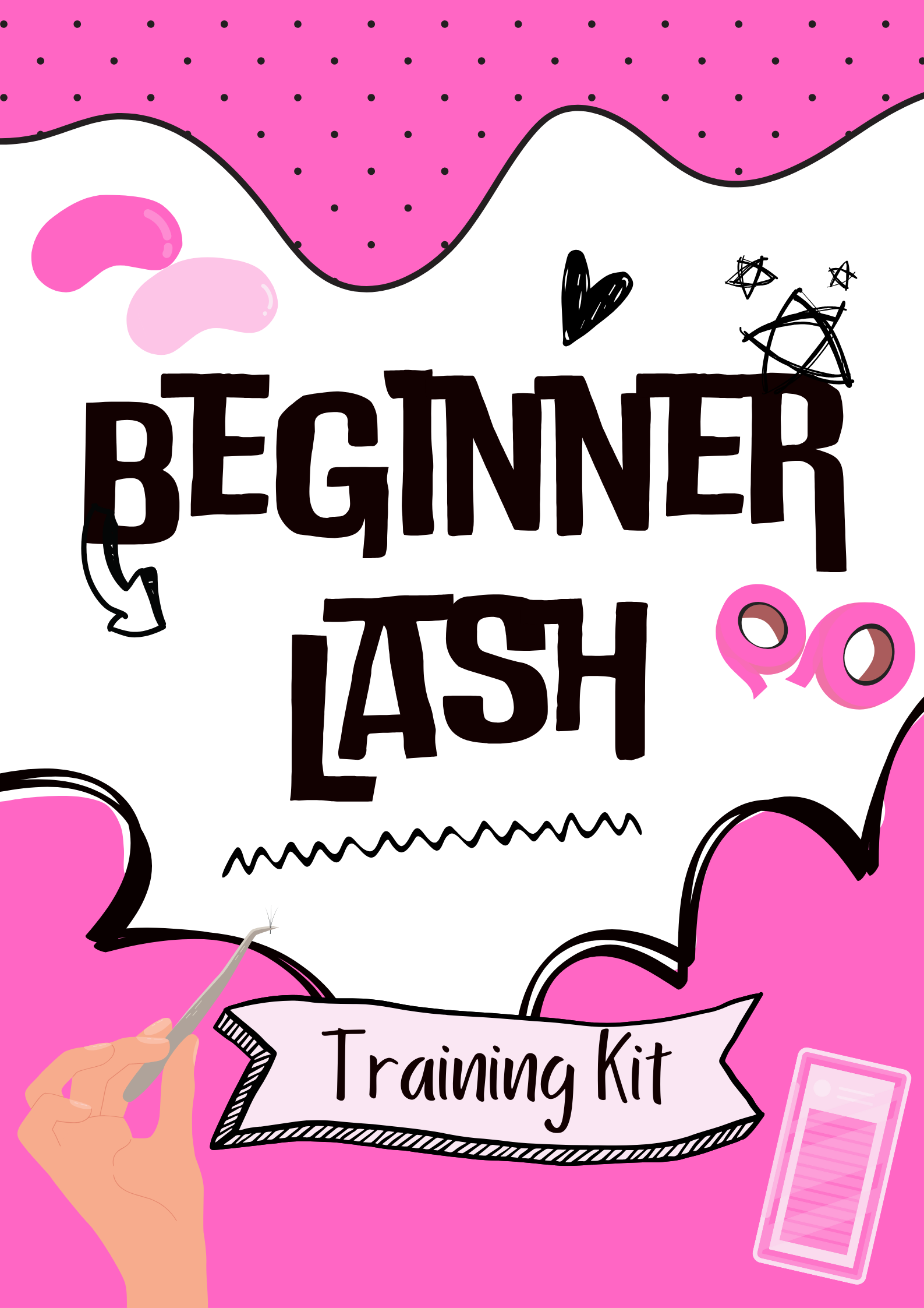 Lash Class Kit Example Lash Training Kit -