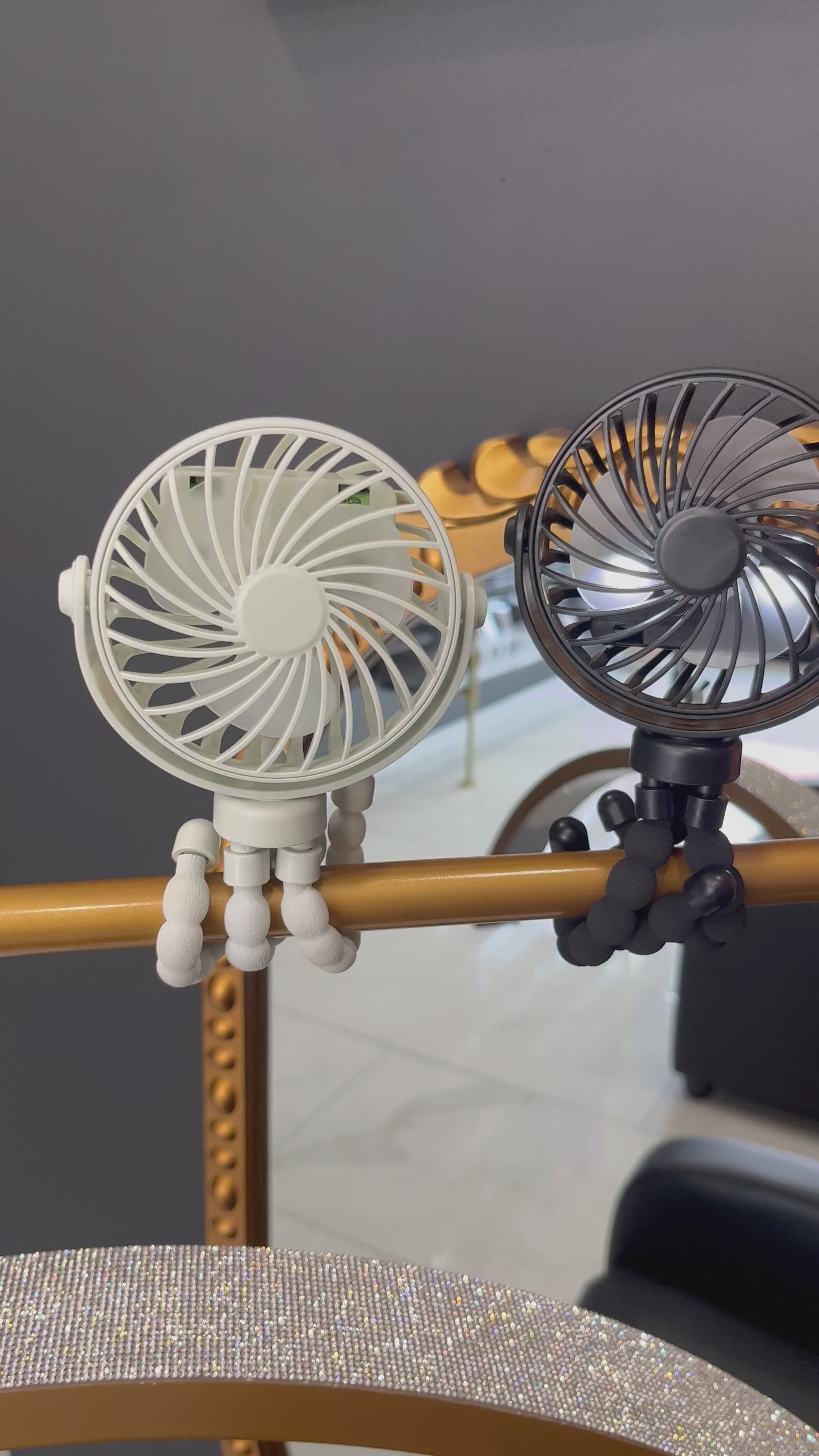 LED Clip On Fan