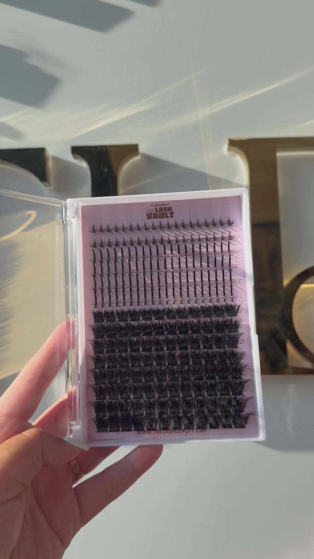 The Lash Vault Lash Clusters