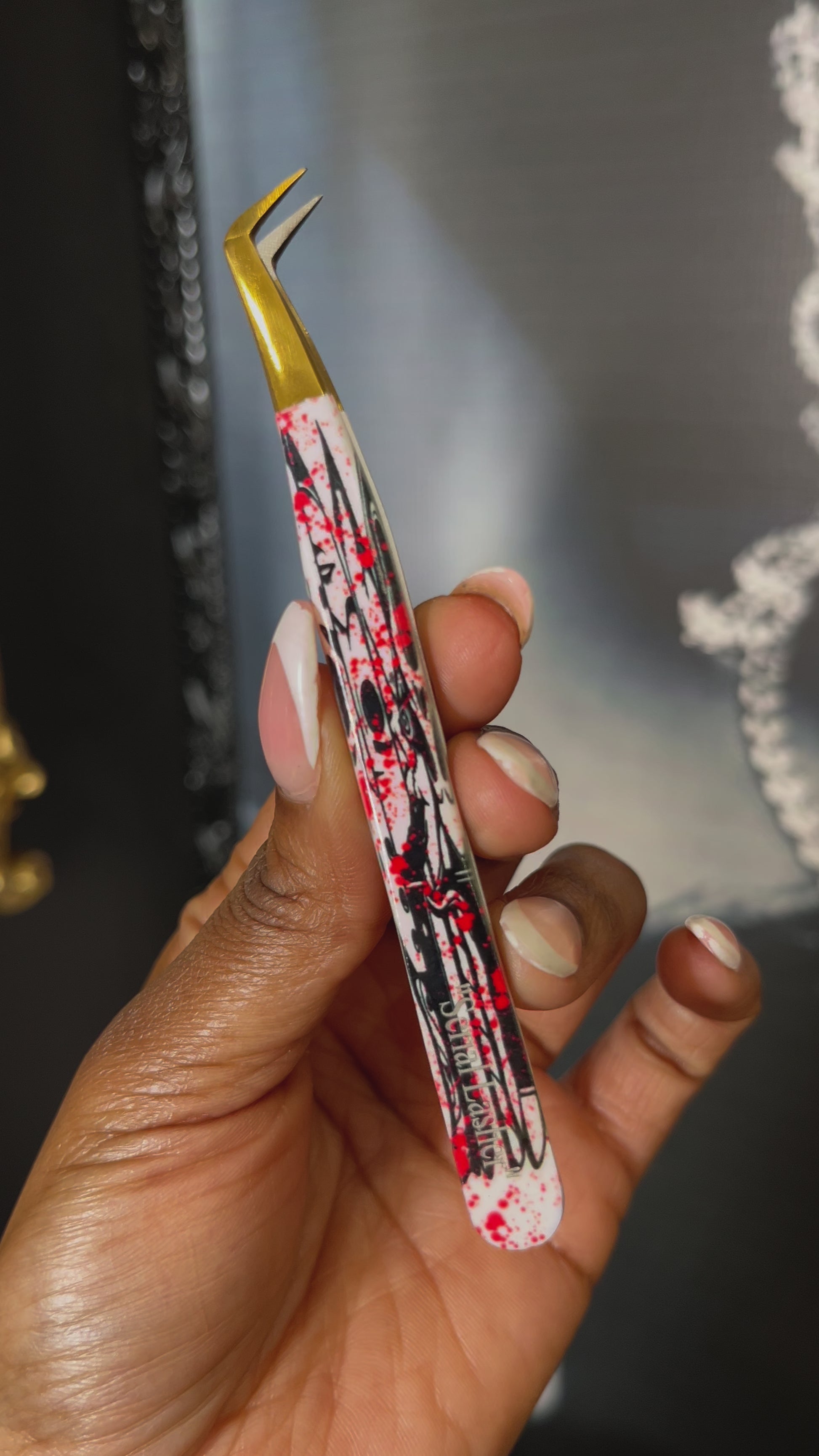Serial Lasher Halloween Tweezer