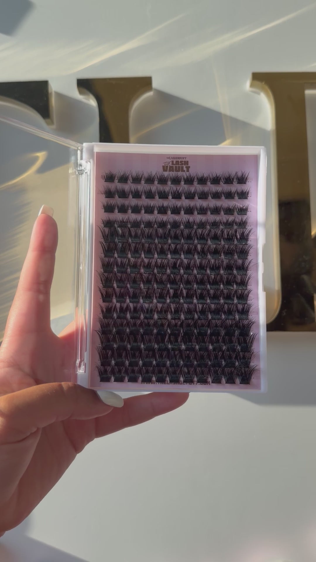 The Lash Vault Lash Clusters