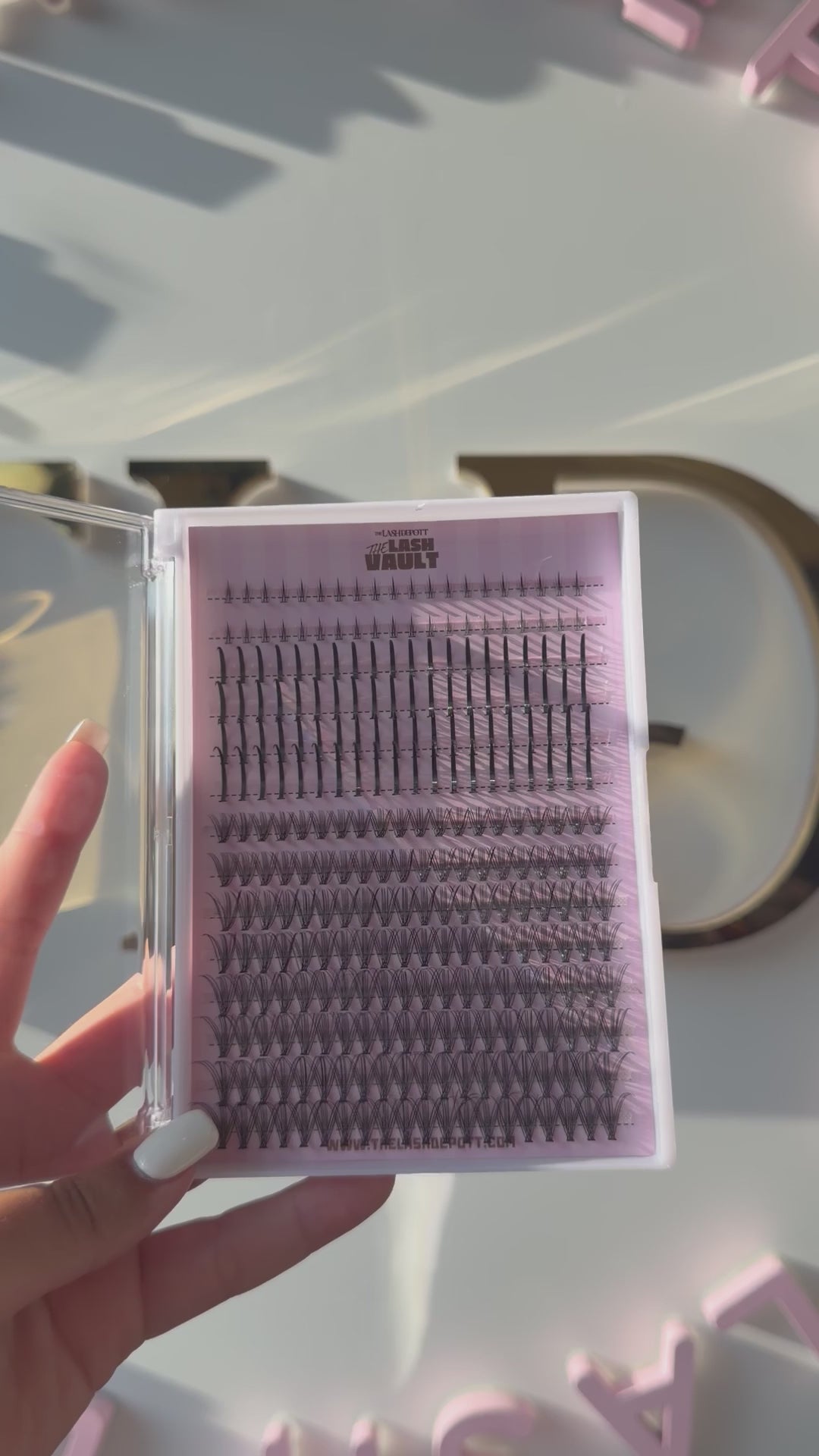 The Lash Vault Lash Clusters