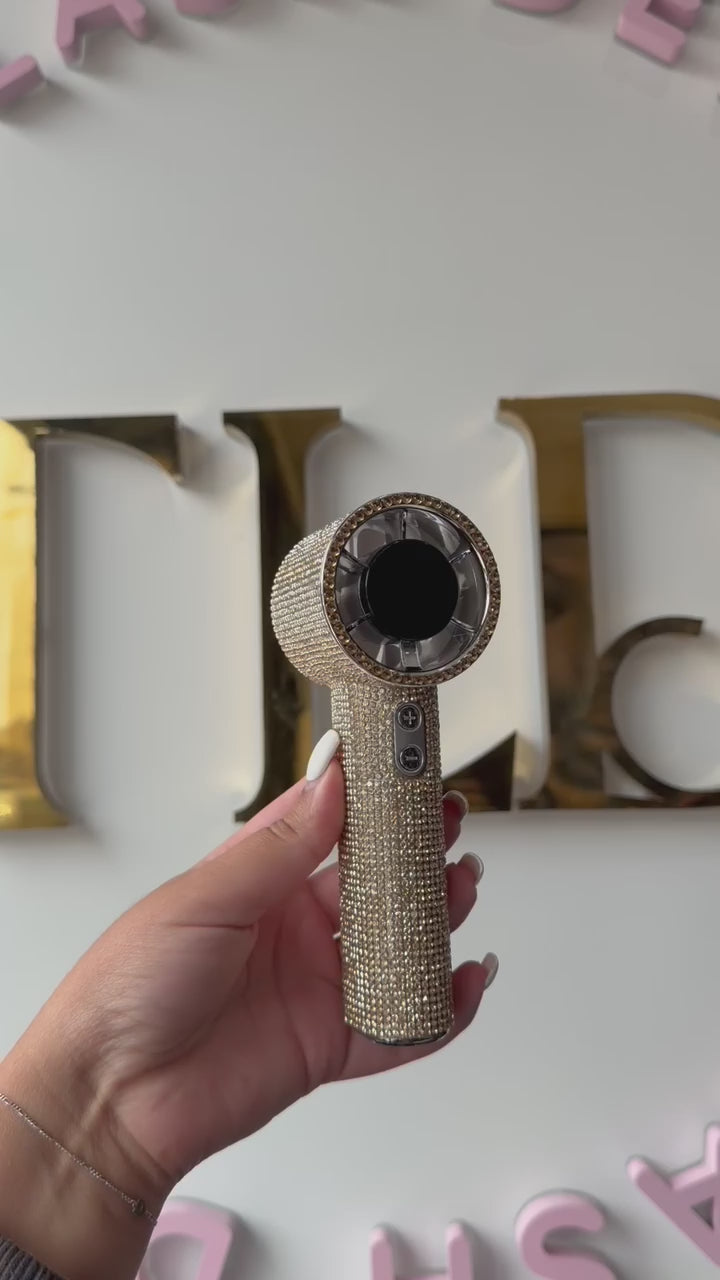 Gem Blade Handheld Fan
