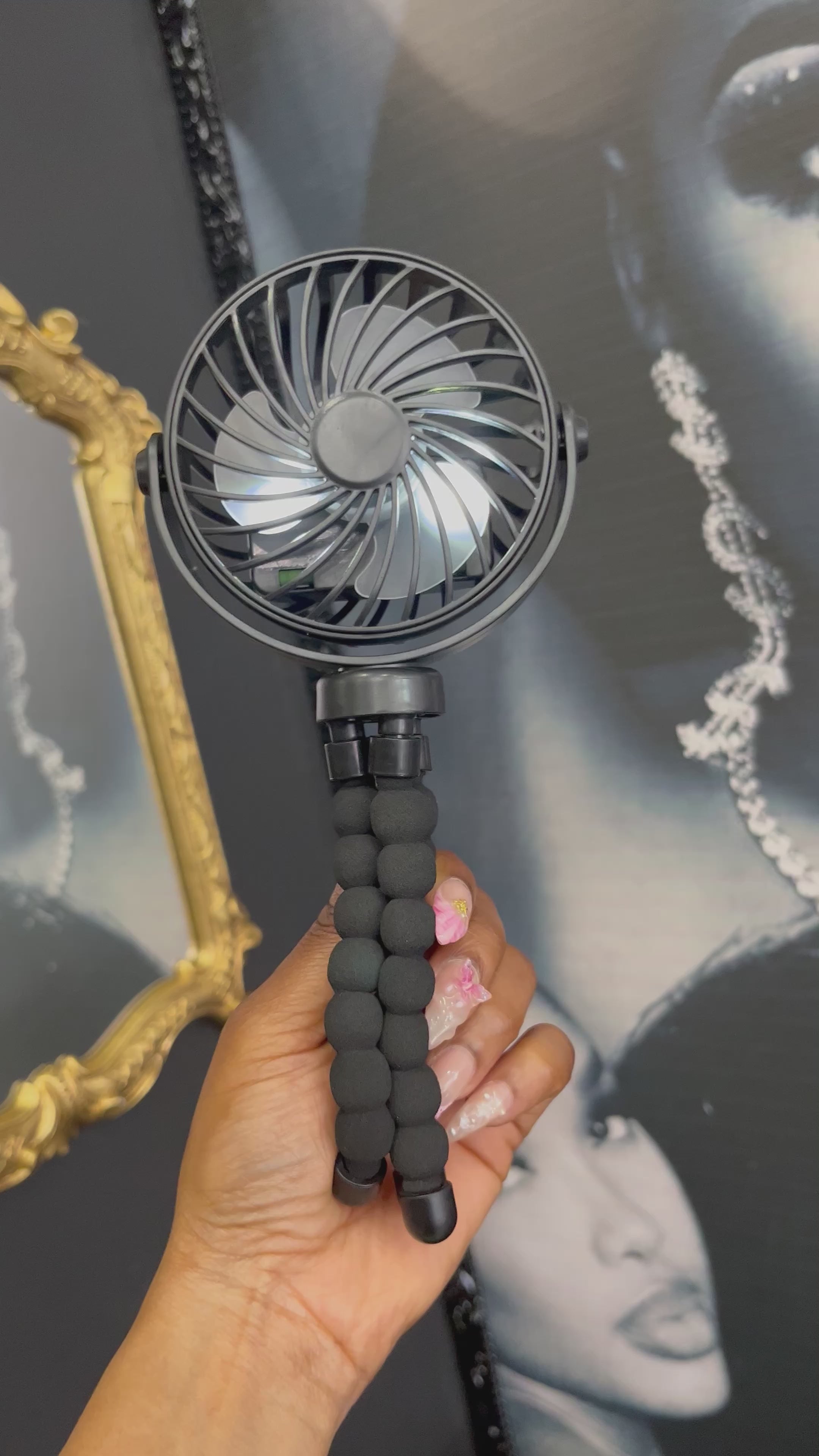 LED Clip On Fan