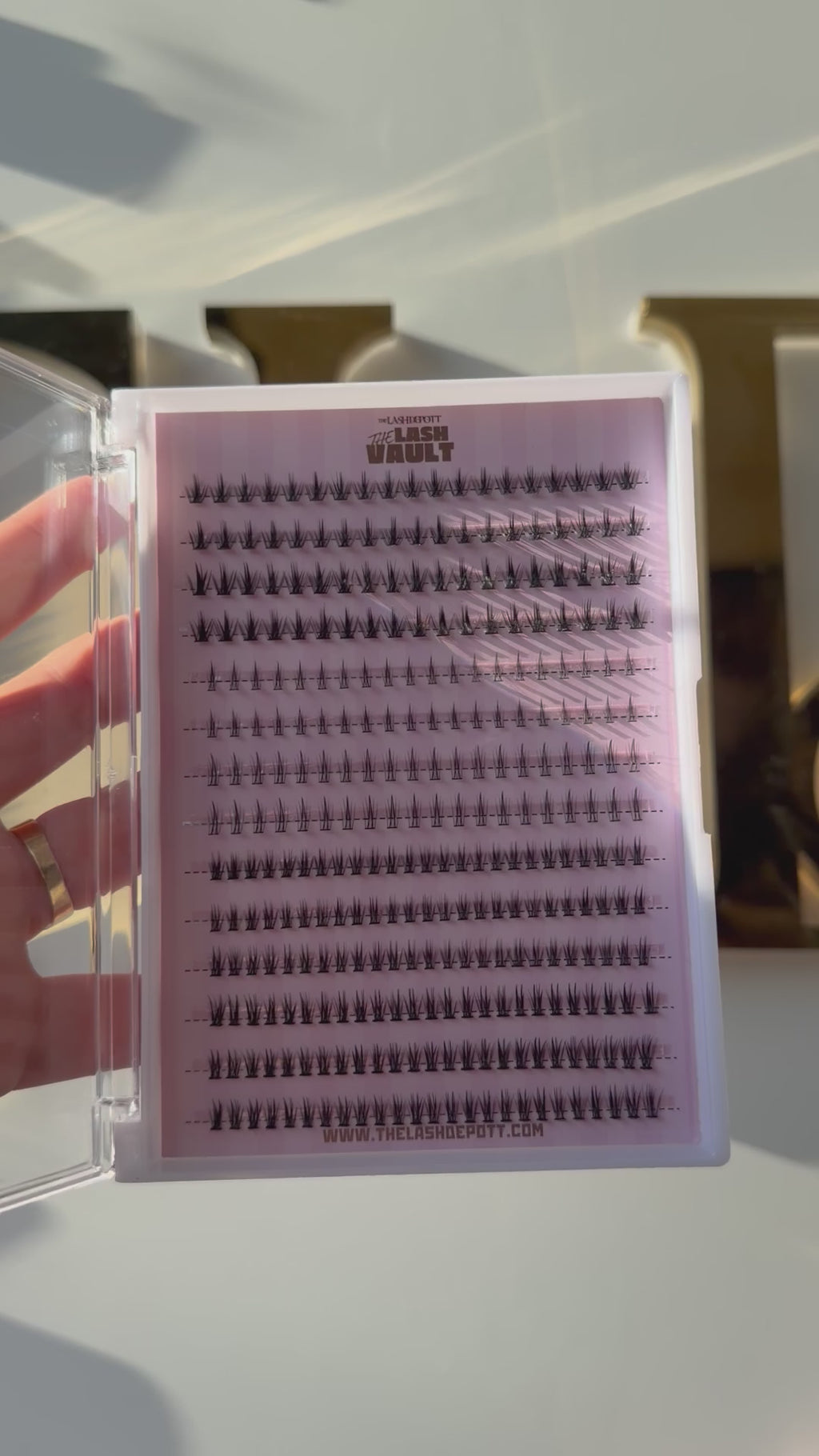 The Lash Vault Lash Clusters