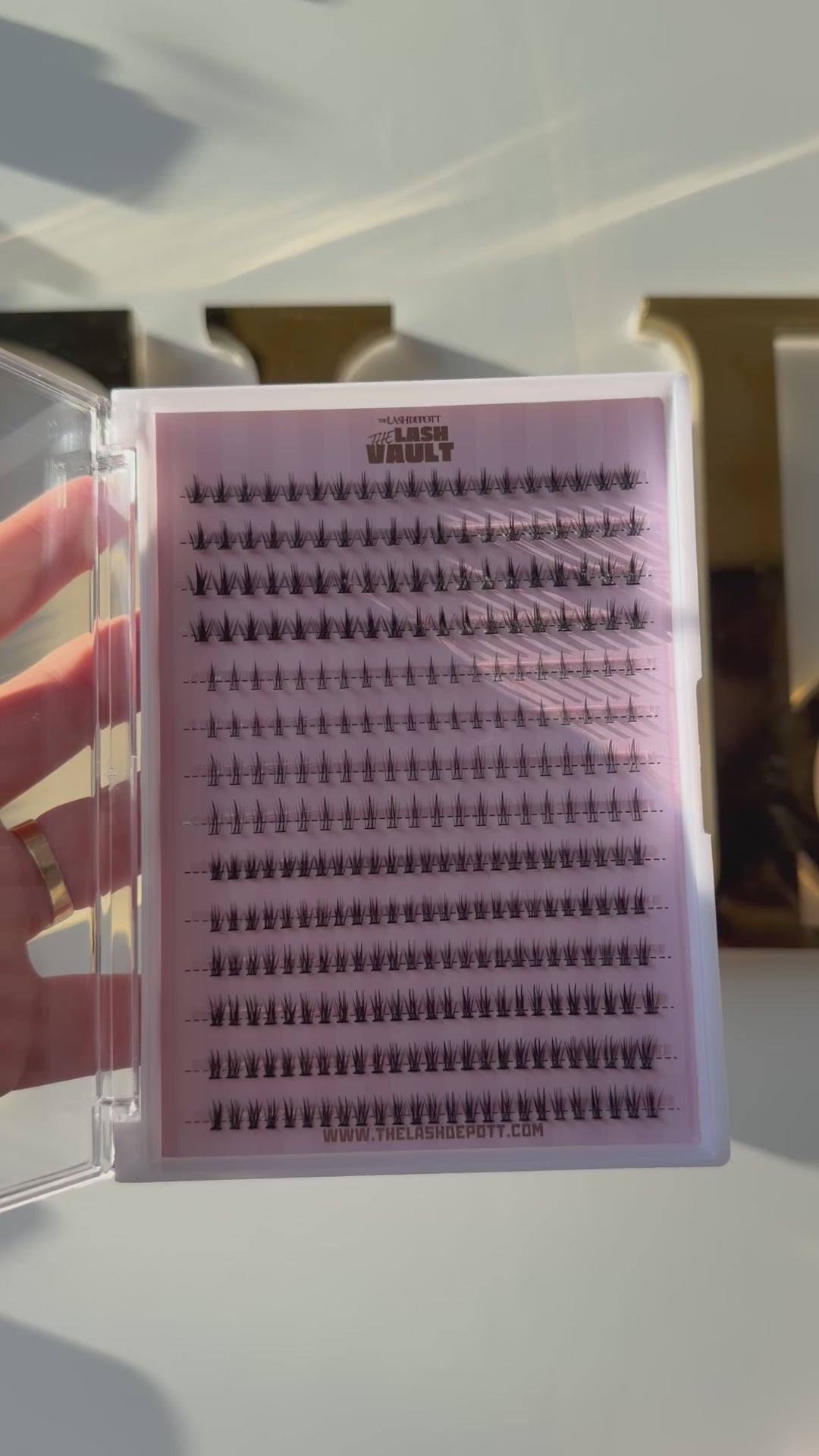 The Lash Vault Lash Clusters