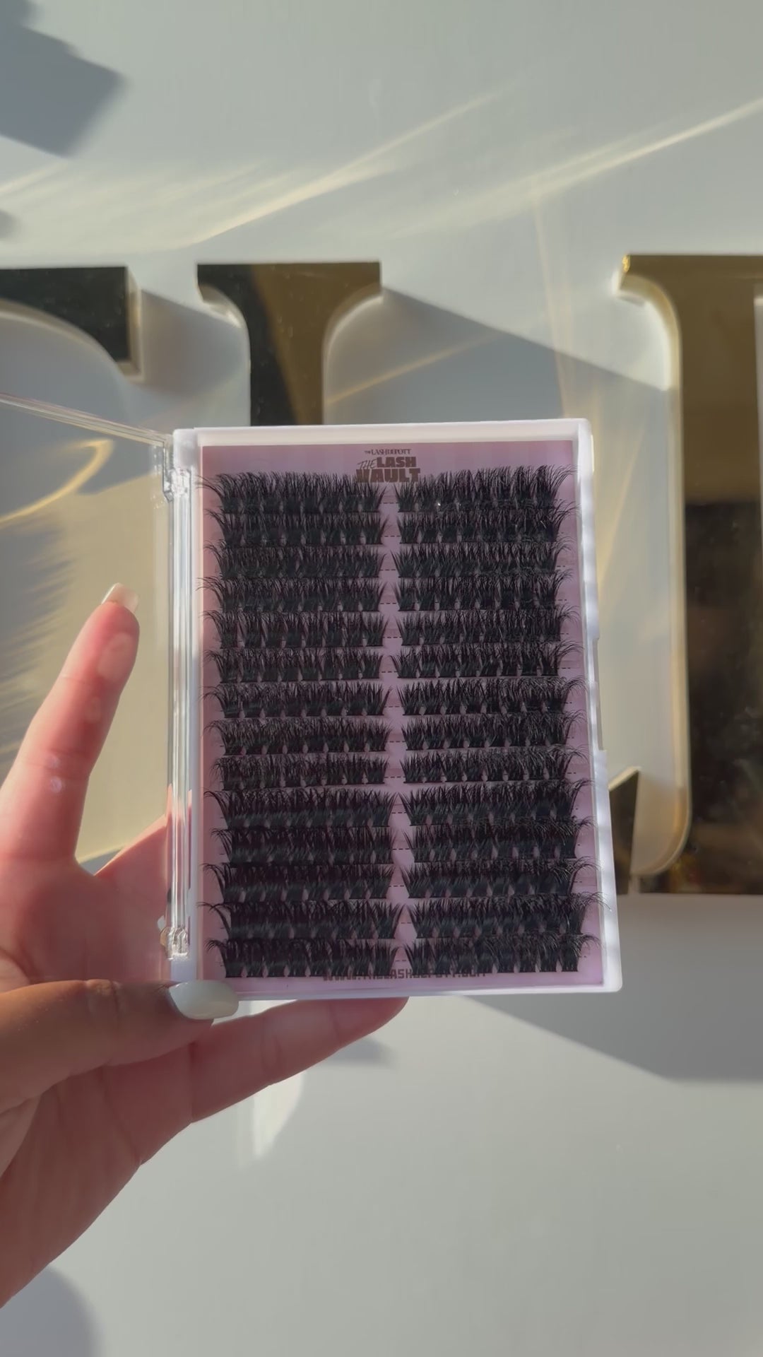 The Lash Vault Lash Clusters