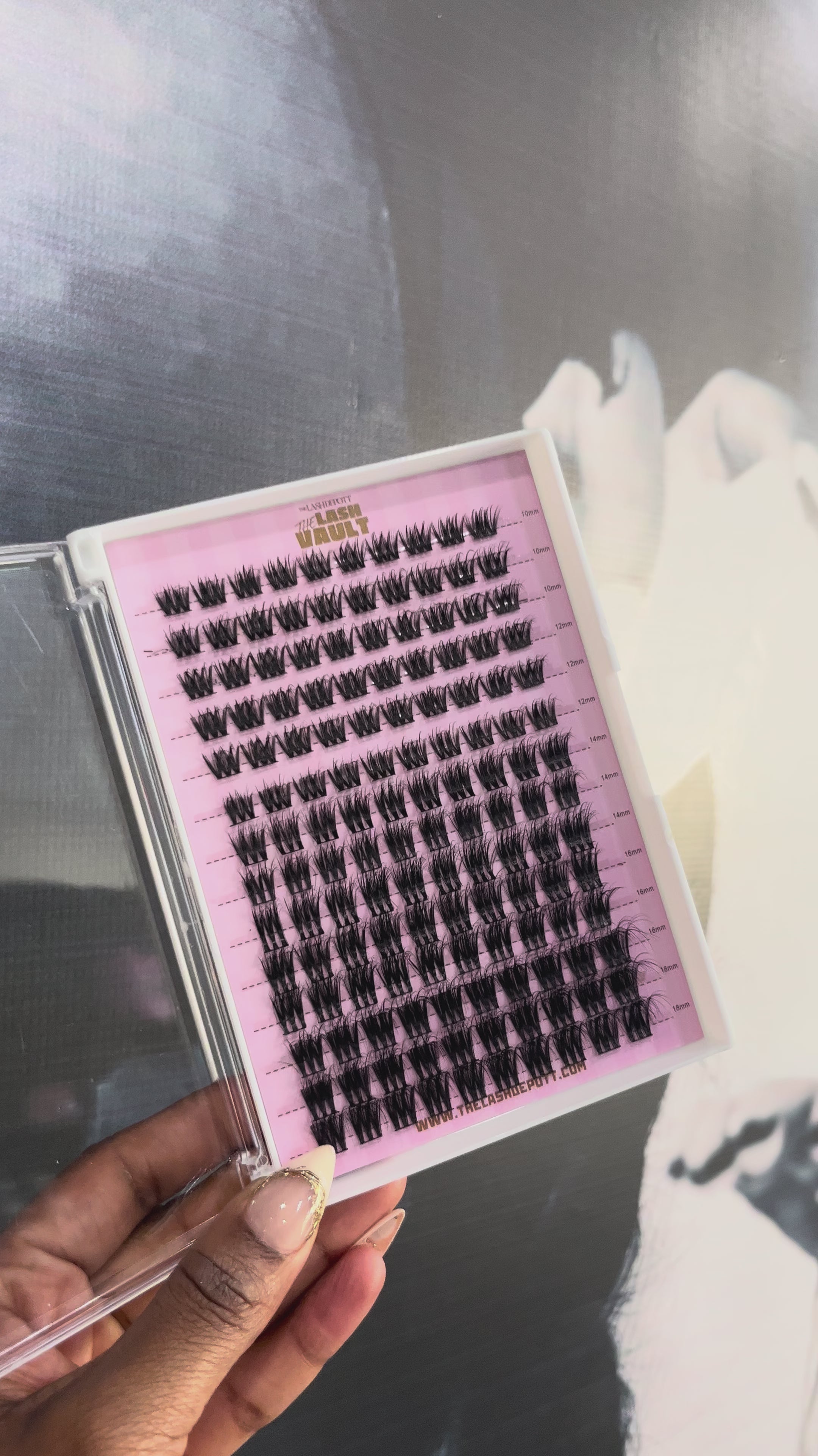 The Lash Vault Lash Clusters