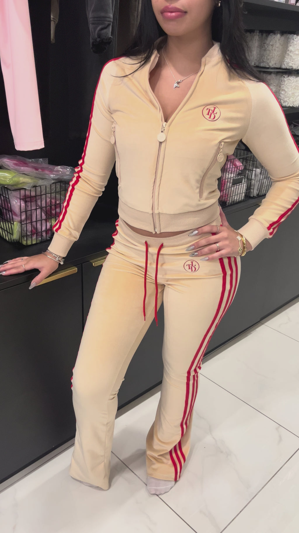 Lady Velour Tracksuit
